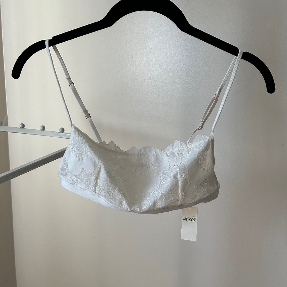 Aerie Floral lace bralette - free with purchase